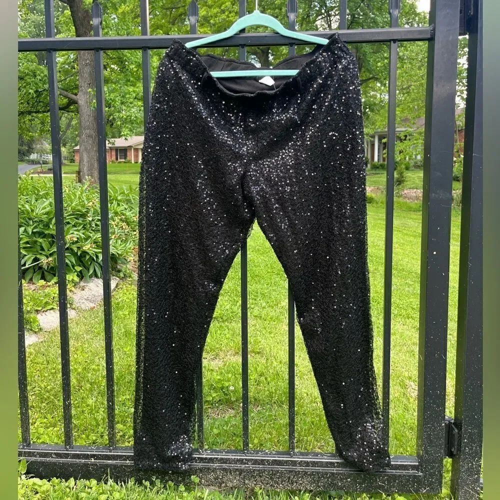 J Crew Collection Sequin Pants NWT - Picture 6 of 10